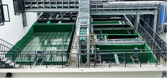 PCB 폐수 처리 및 특정 전자 공장의 재사용 프로젝트